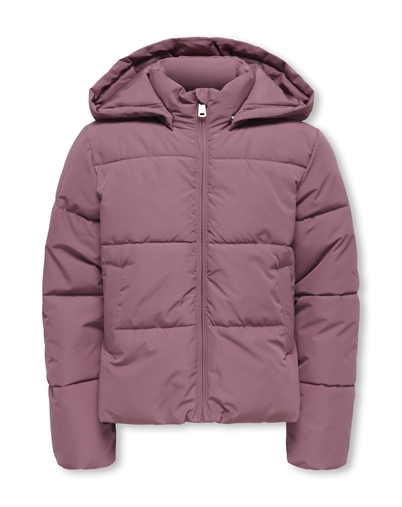 Kids Only - KOGJuta Life Short Puffer Jacke - Rose Brown